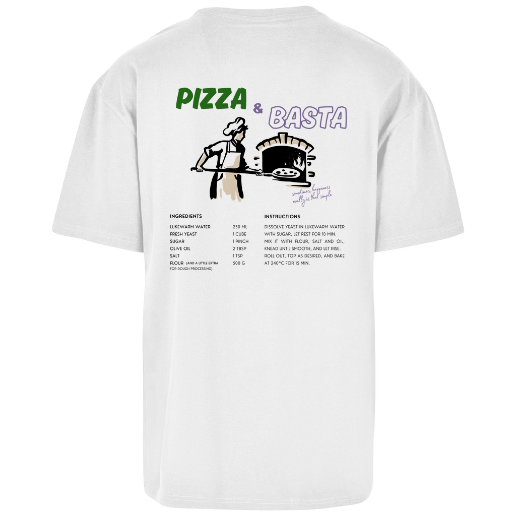 Pizza & Basta Grün/Lila