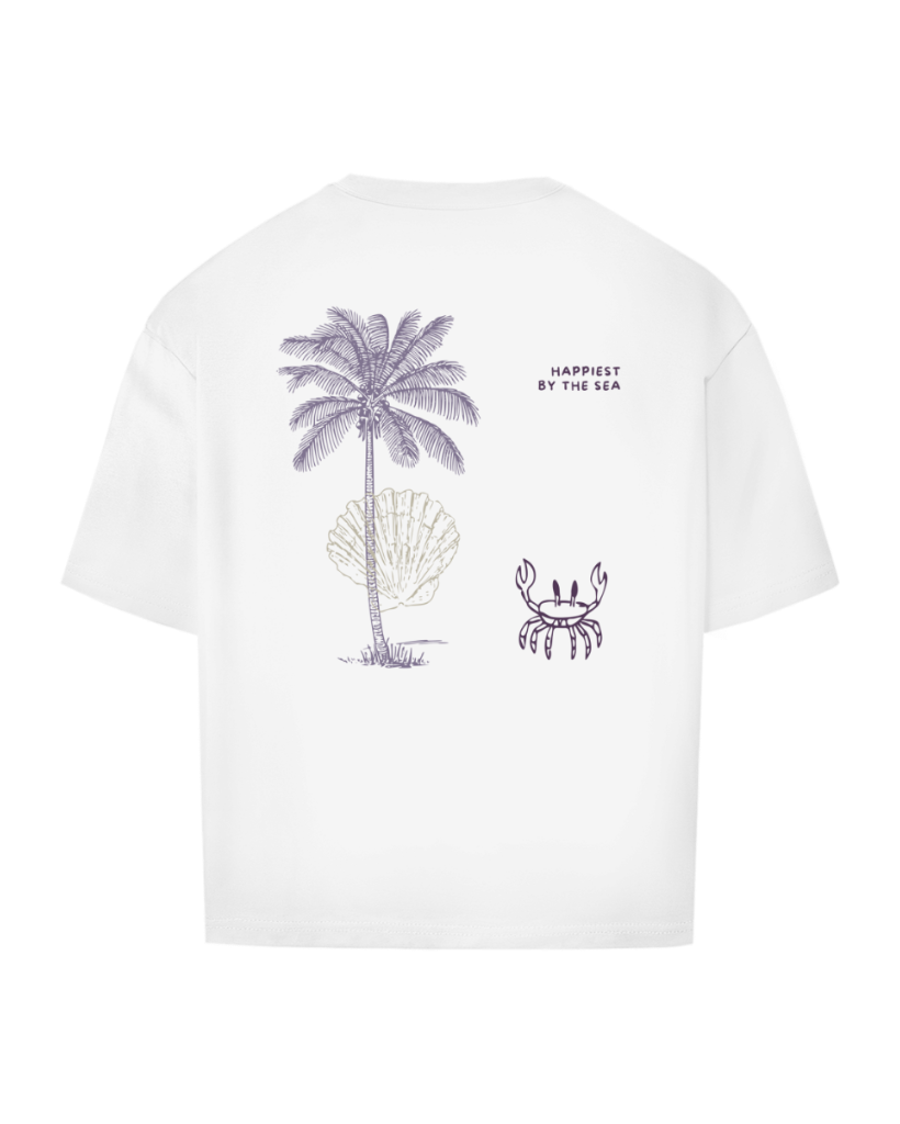 Happiest by the sea - purple edition