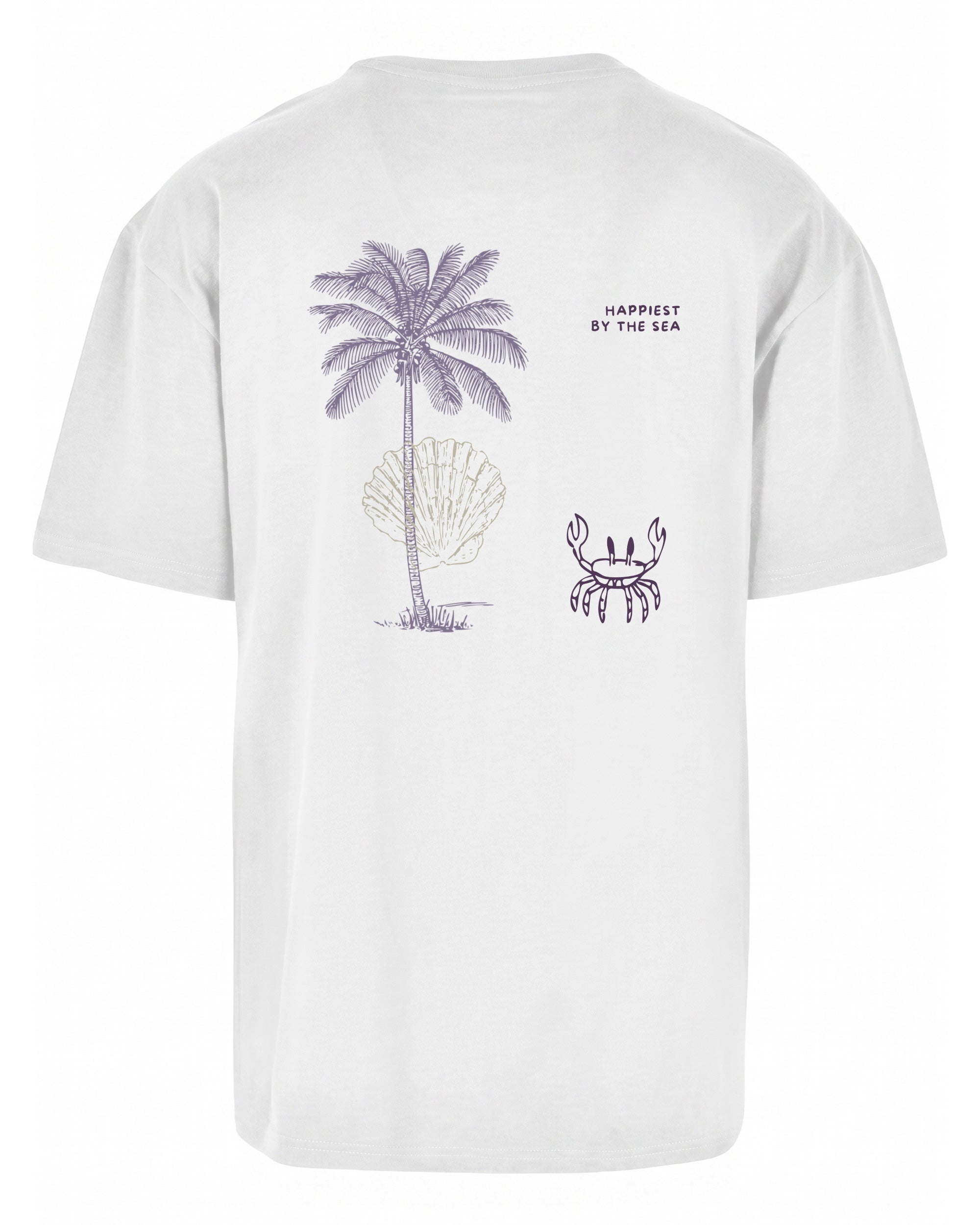 Happiest by the sea - purple edition